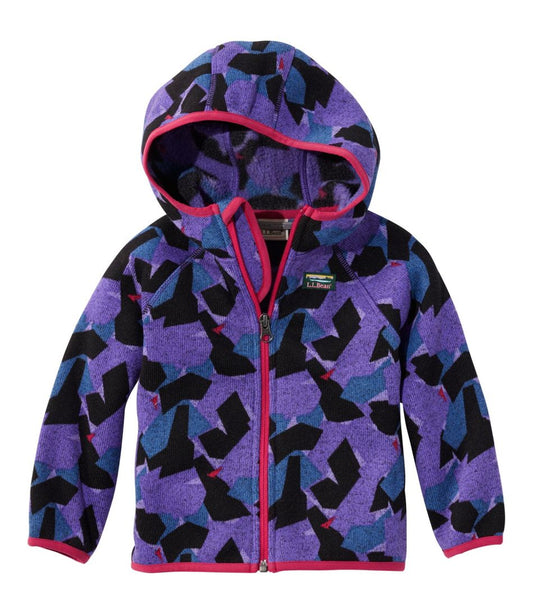 Infants' and Toddlers' Sweater Fleece, Full-Zip Print