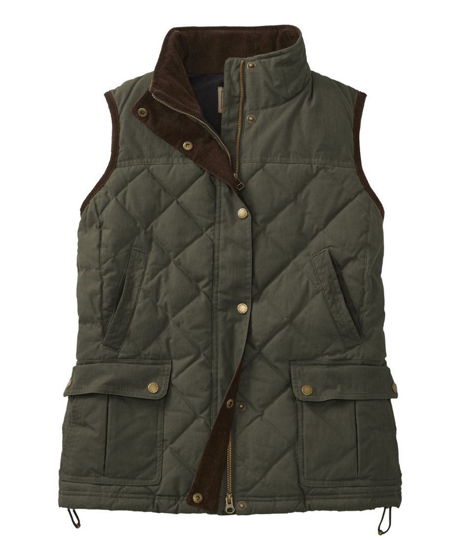 Women's Upcountry Waxed Cotton Down Vest