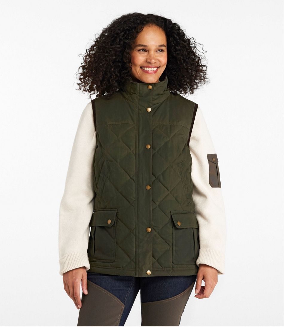 Women's Upcountry Waxed Cotton Down Vest