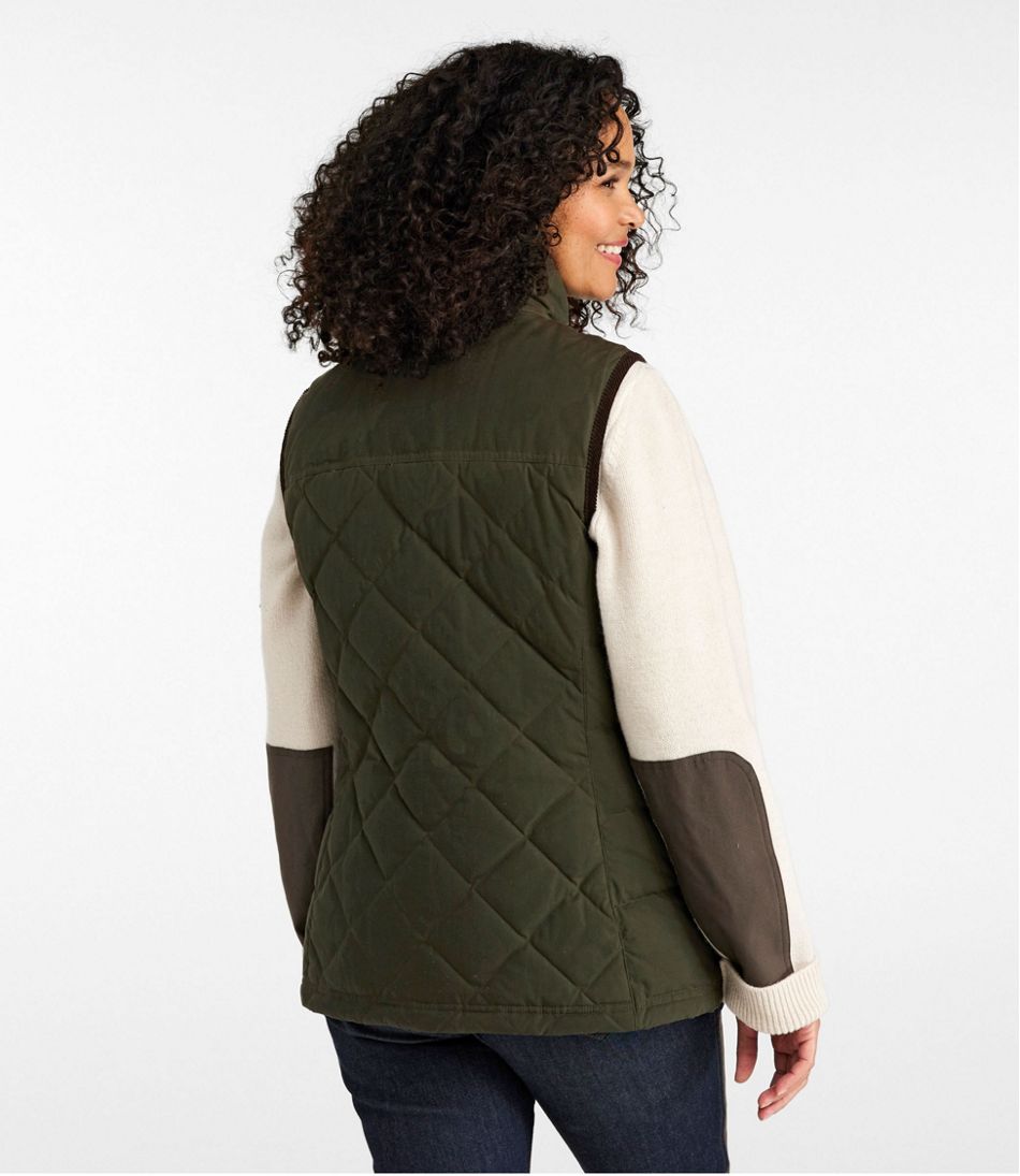 Women's Upcountry Waxed Cotton Down Vest