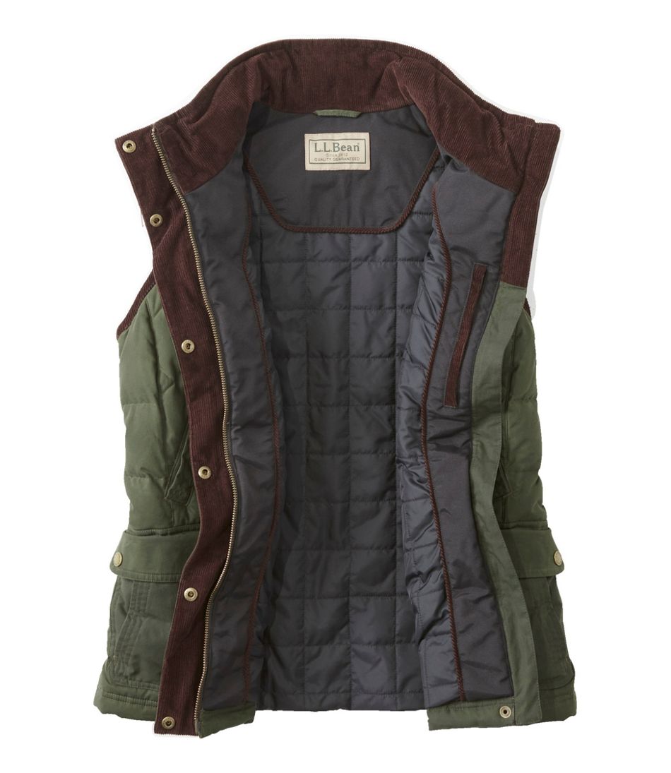 Women's Upcountry Waxed Cotton Down Vest