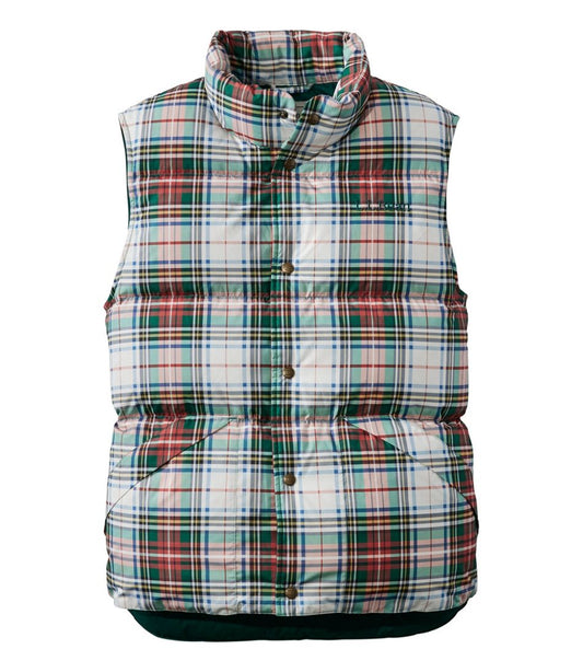 Adults' Bean's Trail Model Down Vest '82, Print