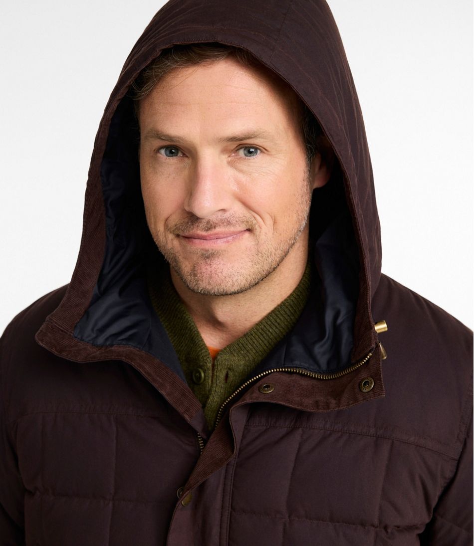 Men's Upcountry Waxed Down Hooded Jacket
