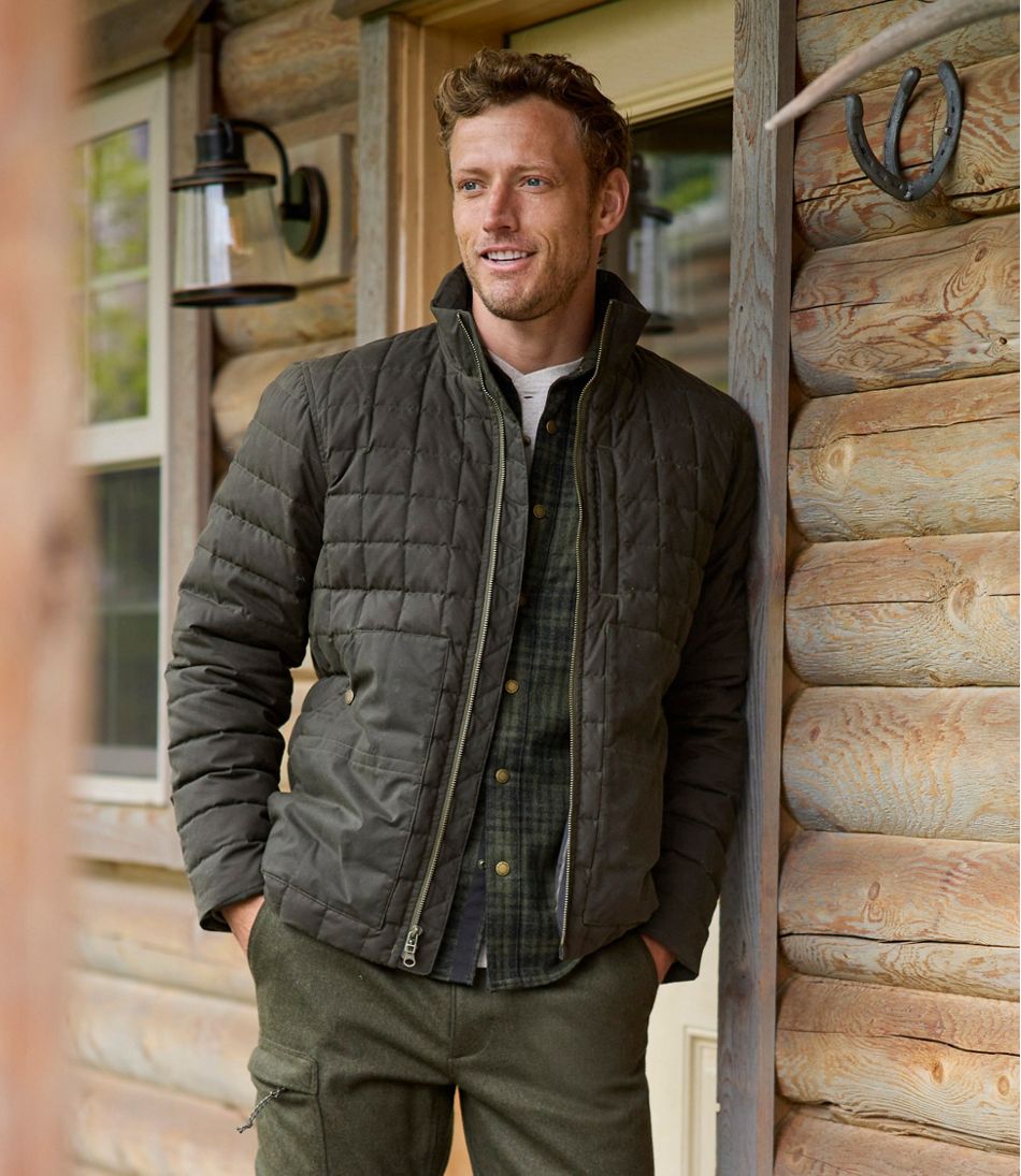 Men's Upcountry Waxed Cotton Down Sweater