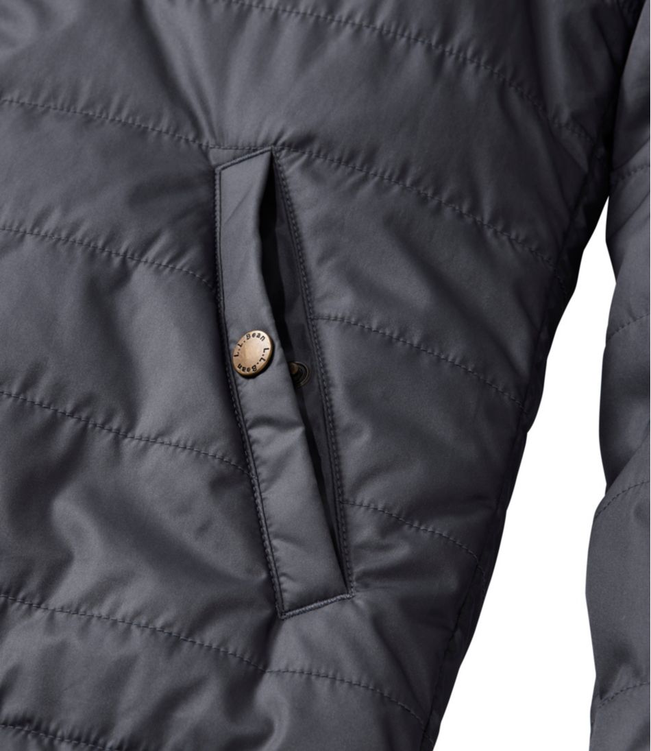 Men's Mountain Classic Puffer Hooded Jacket, Colorblock