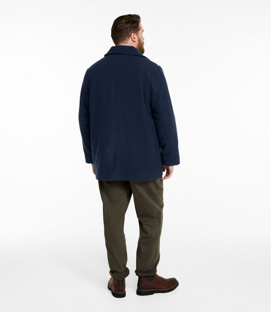 Authentic wool pea coat