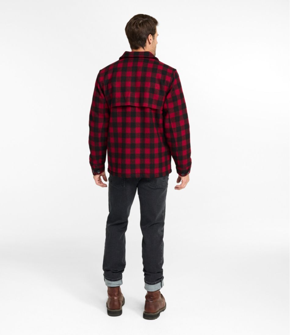 Men's Maine Guide Zip-Front Jac-Shirt with PrimaLoft, Plaid