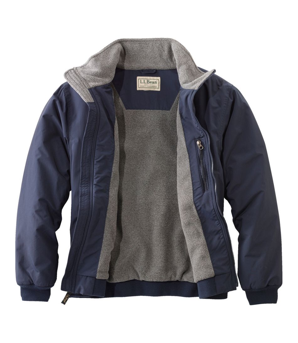 Men's Warm-Up Jacket, Fleece Lined