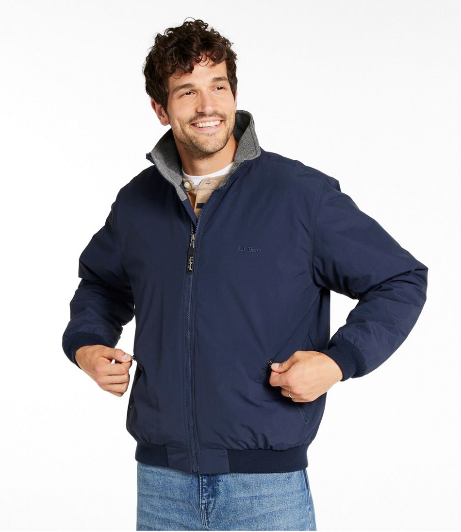 Men's Warm-Up Jacket, Fleece Lined