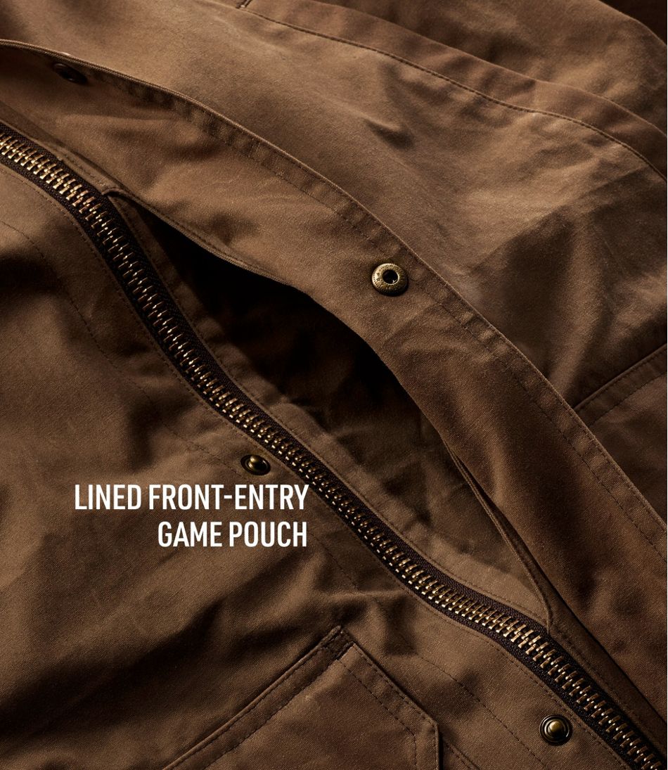 Men's Double L Waxed-Cotton Upland Coat