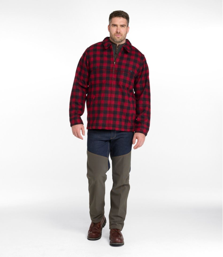 Men's Maine Guide Zip-Front Jac-Shirt, Plaid