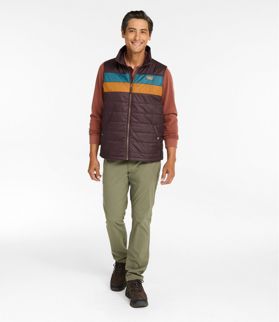 Men's Mountain Classic Puffer Vest, Colorblock