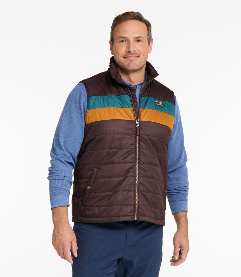 Men's Mountain Classic Puffer Vest, Colorblock