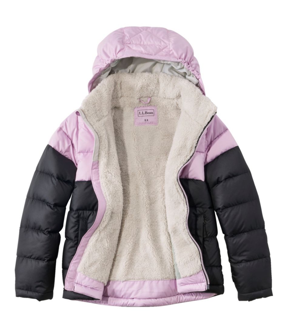 Kids' Bean's Down Jacket, Colorblock