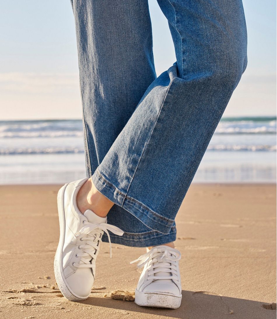 Women's Eco Bay Oxfords, Full-Grain Leather