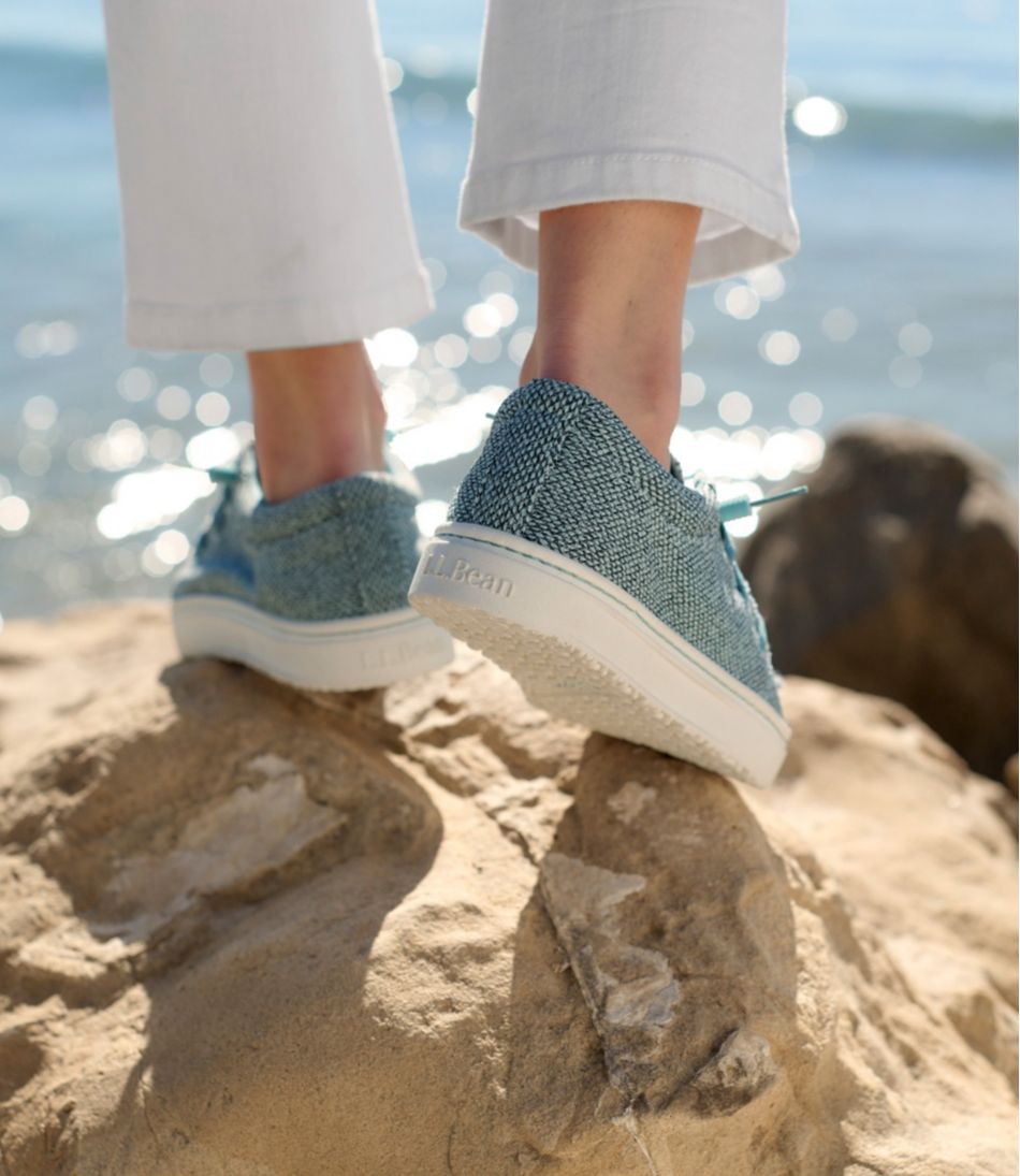 Women's Higgins Beach 4-Eye Slip-Ons, Fabric