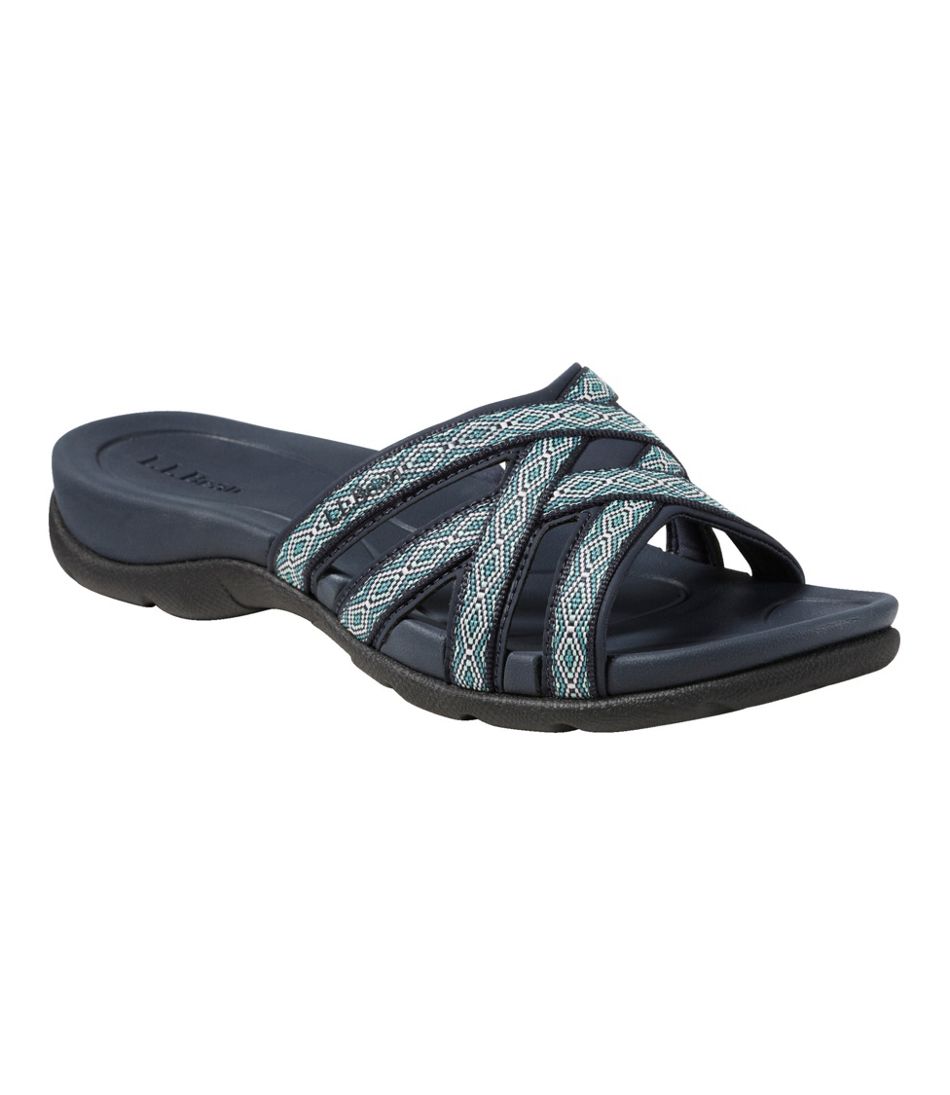 Women's Boothbay Slide Sandals, Print