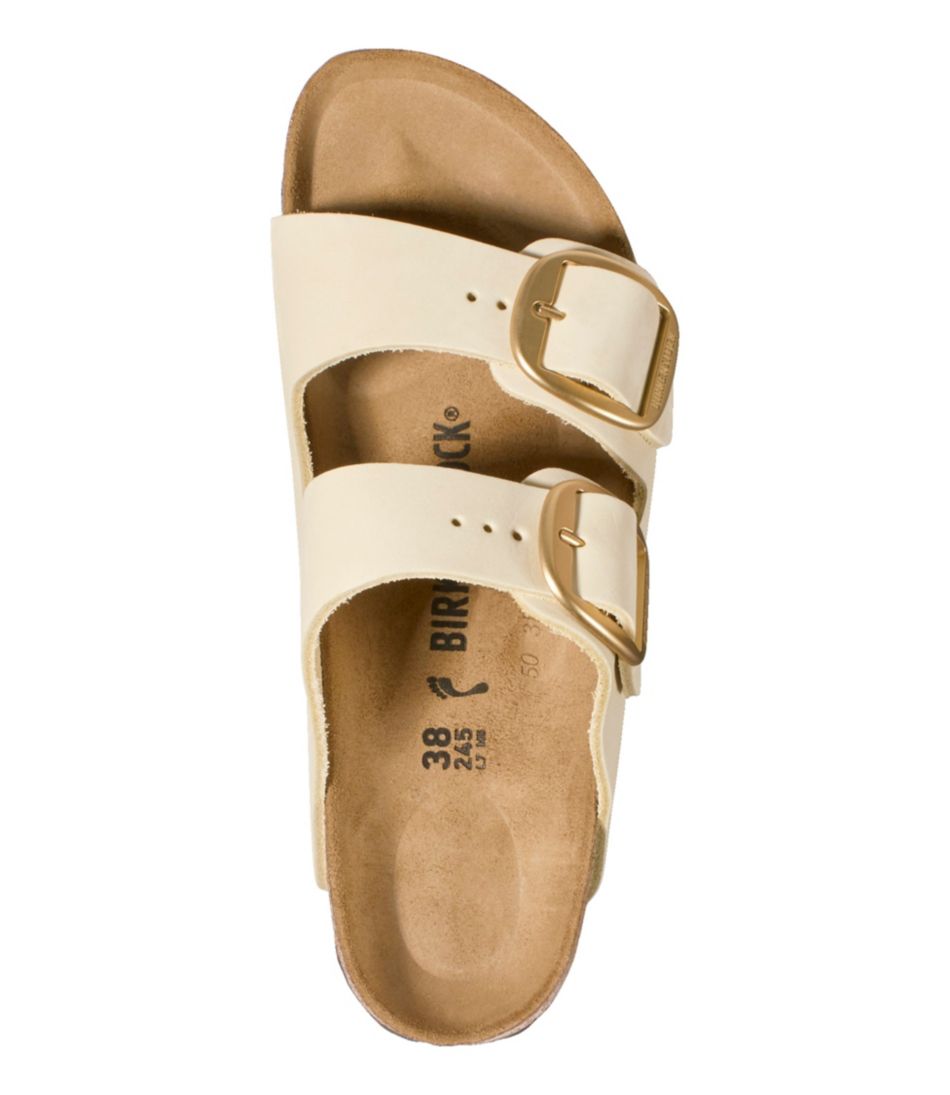 Women's Birkenstock Big Buckle Arizona Sandals, Nubuck