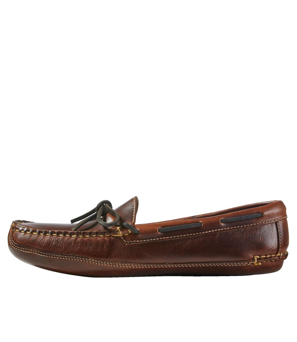 Men's Leather Double-Sole Slippers, Leather-Lined