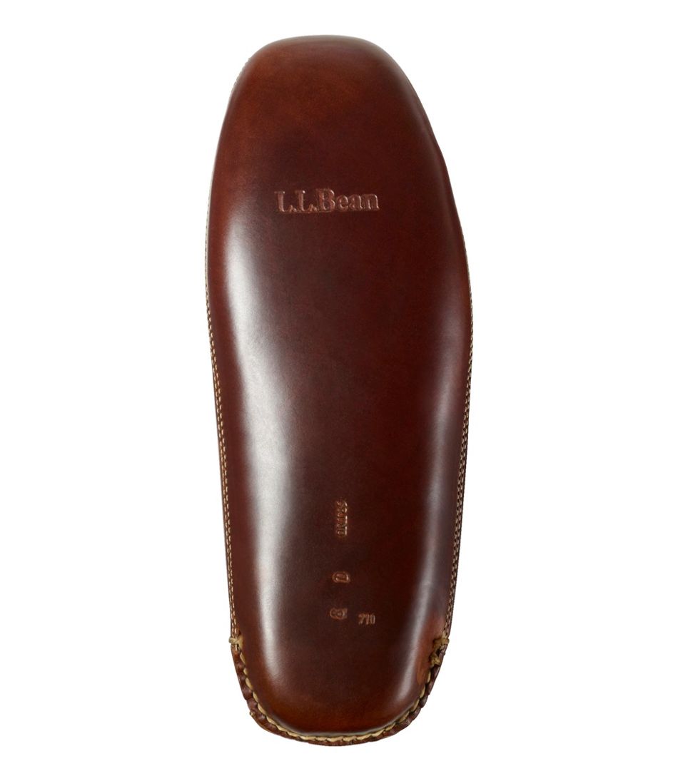 Men's Leather Double-Sole Slippers, Leather-Lined