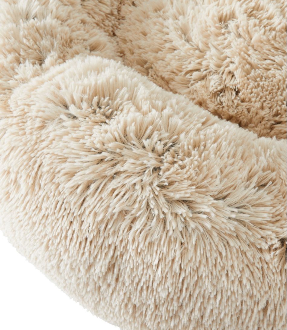 Plush Cuddler Dog Bed