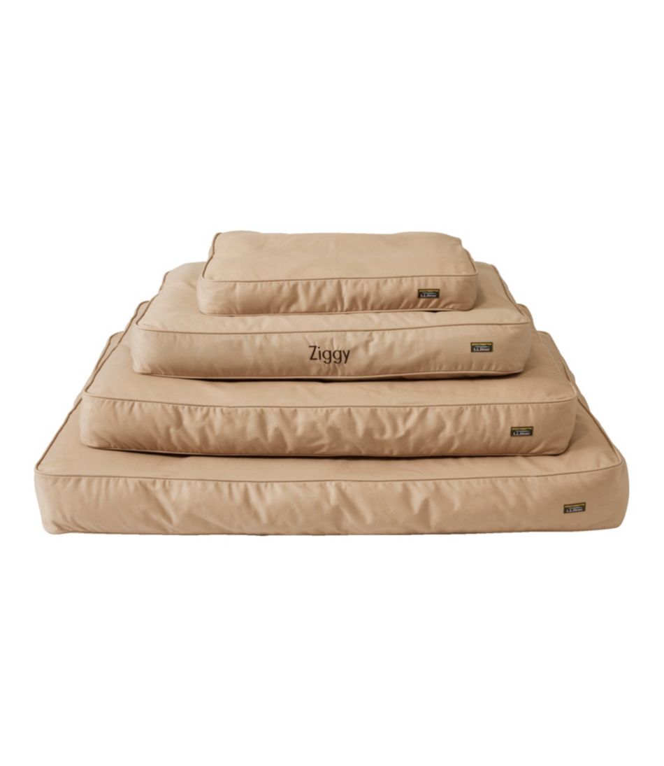Premium Denim Dog Bed Replacement Cover, Rectangular