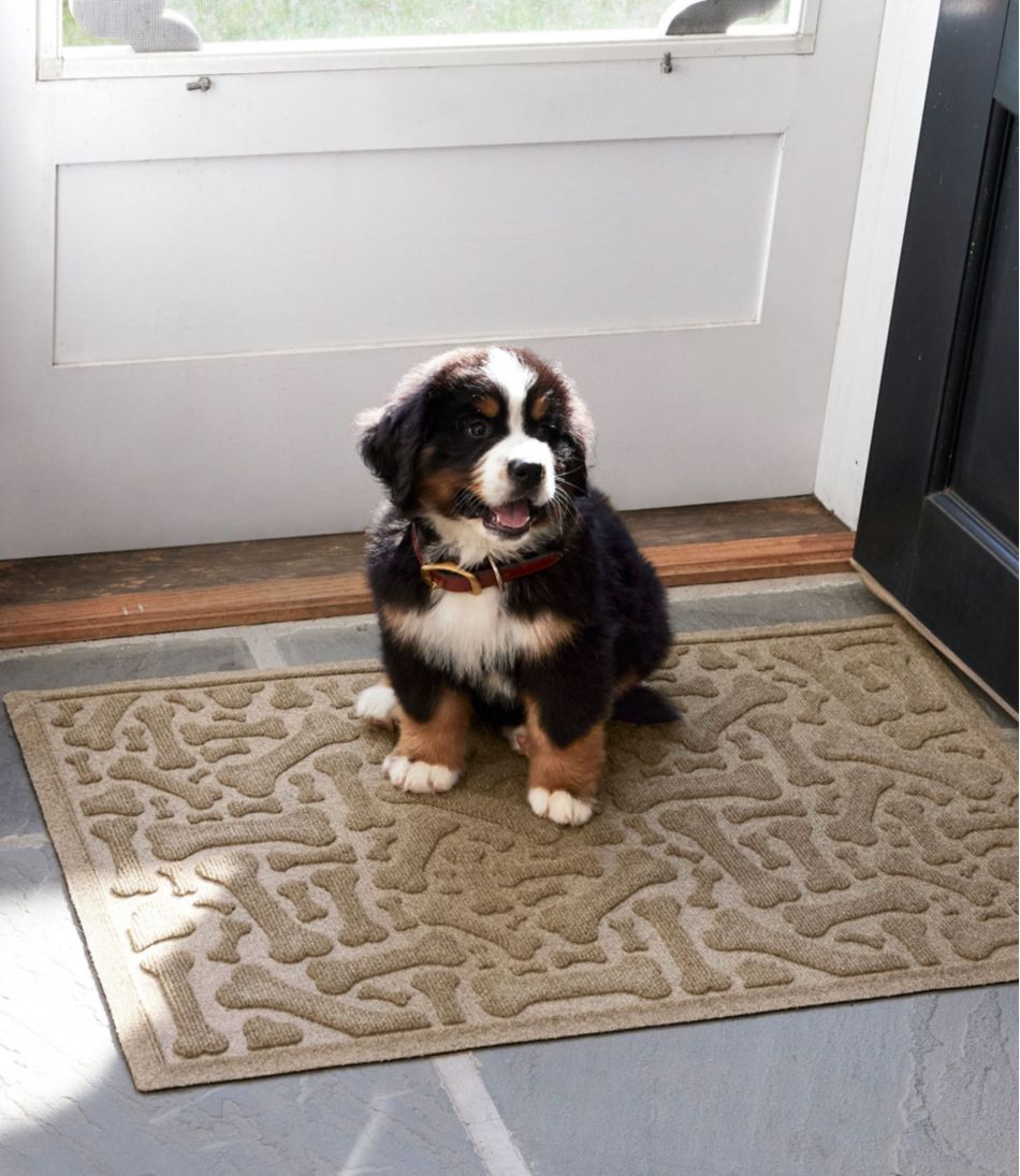 Recycled Waterhog Scattered Bones Mat