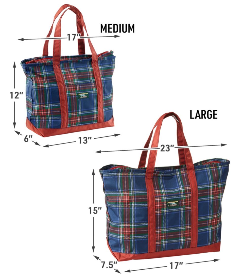 Everyday Lightweight Tote, Plaid