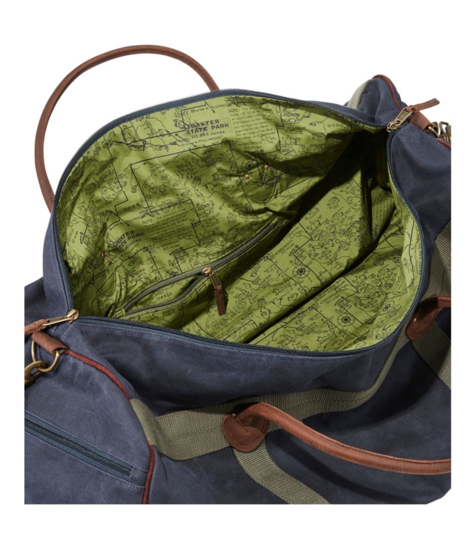 Waxed Canvas Duffle, Large