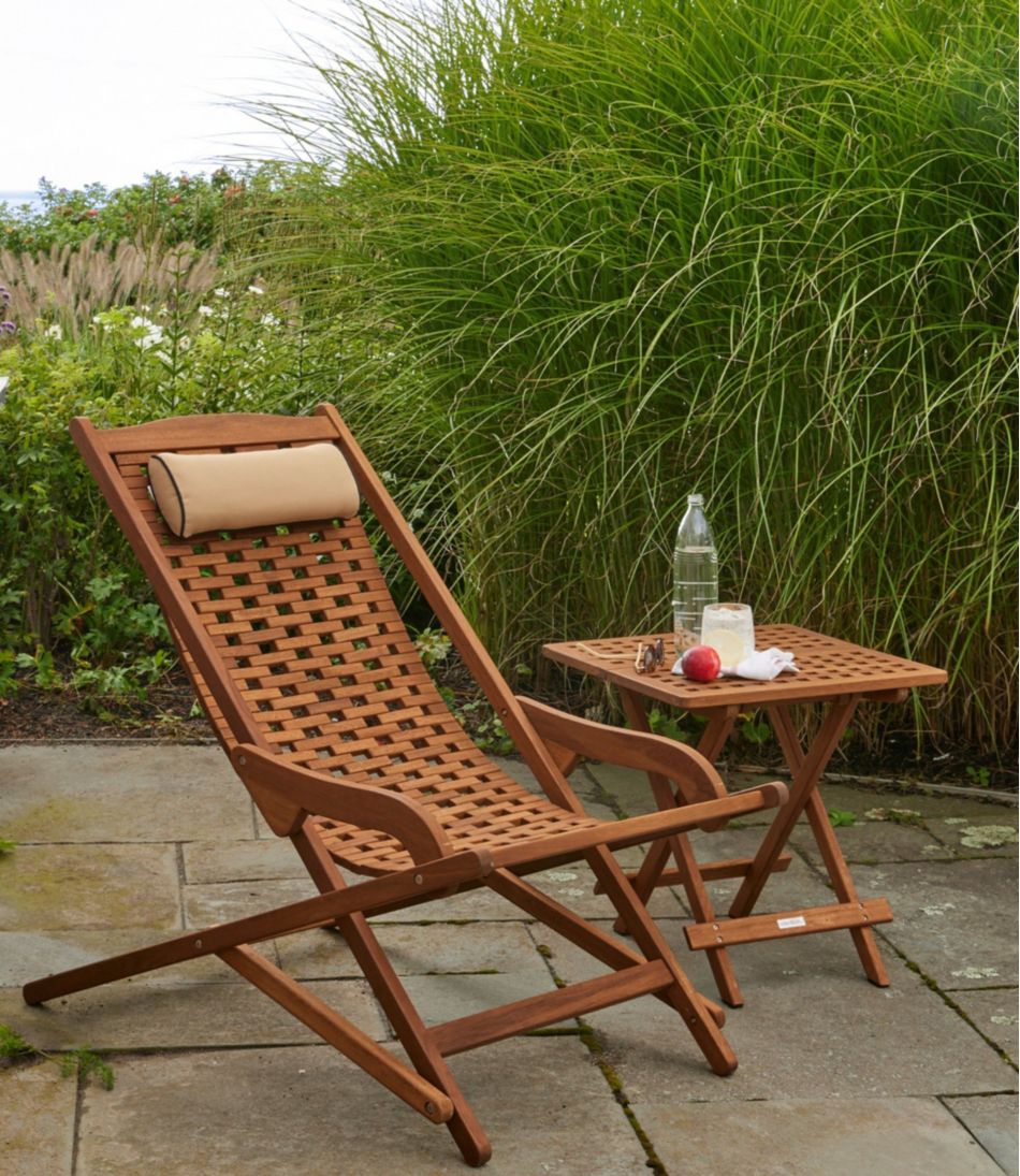 Eucalyptus Folding Side Table