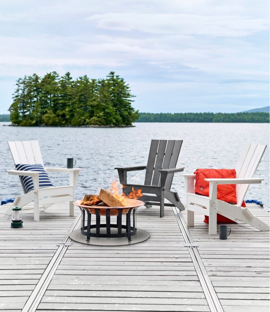 All-Weather Adirondack Chair, Square-Back