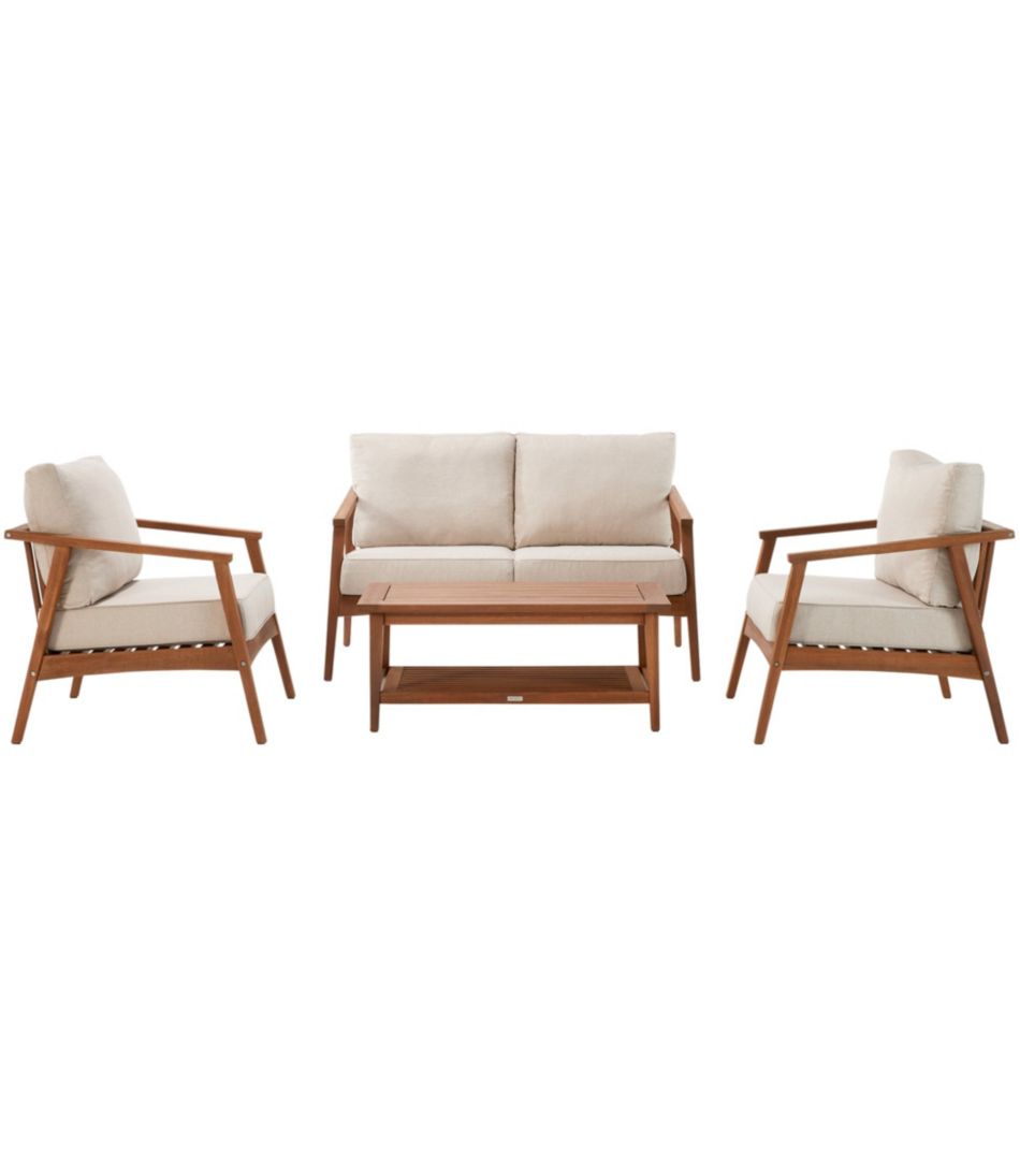 Eucalyptus 4-Piece Patio Set