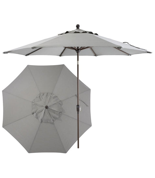 Weather-Resistant 9' Market Umbrella, Push Button