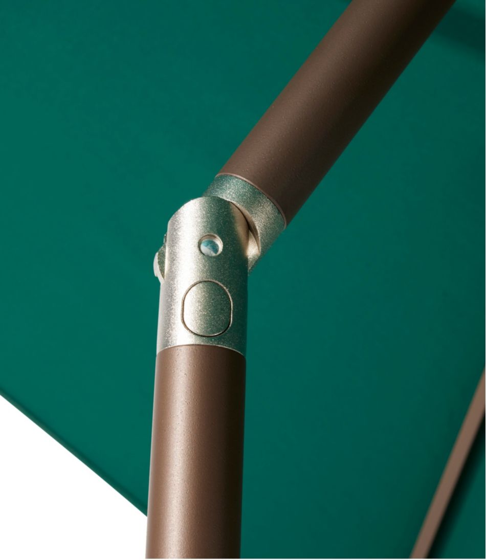 Weather-Resistant 9' Market Umbrella, Push Button
