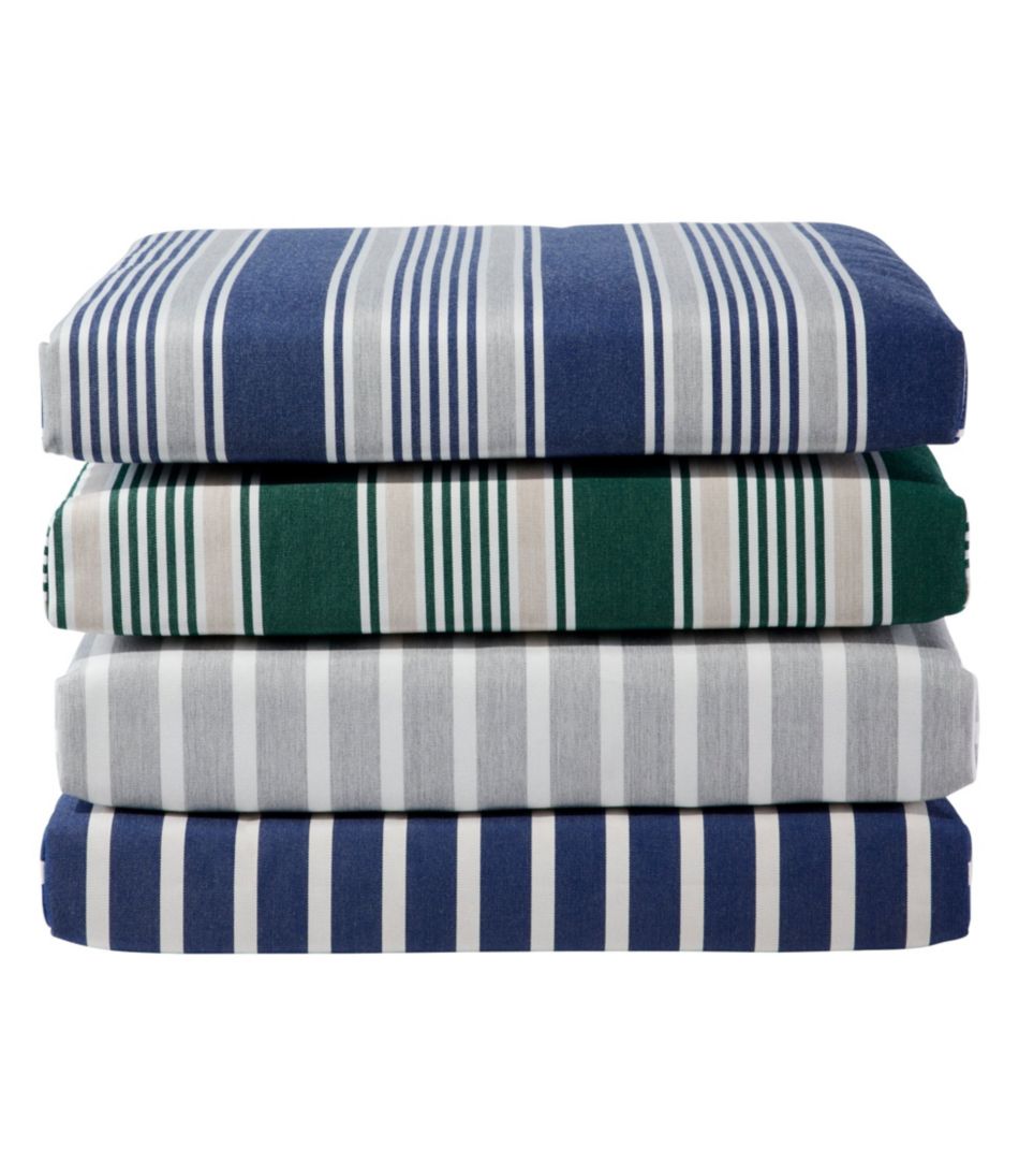 Casco Bay Adirondack Chair Seat Cushion, Stripe