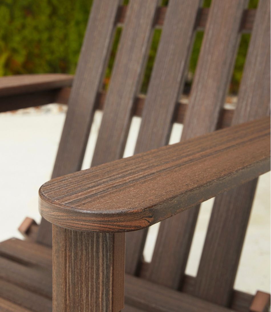 Recycled Poly Lumber Adirondack Chair, Classic