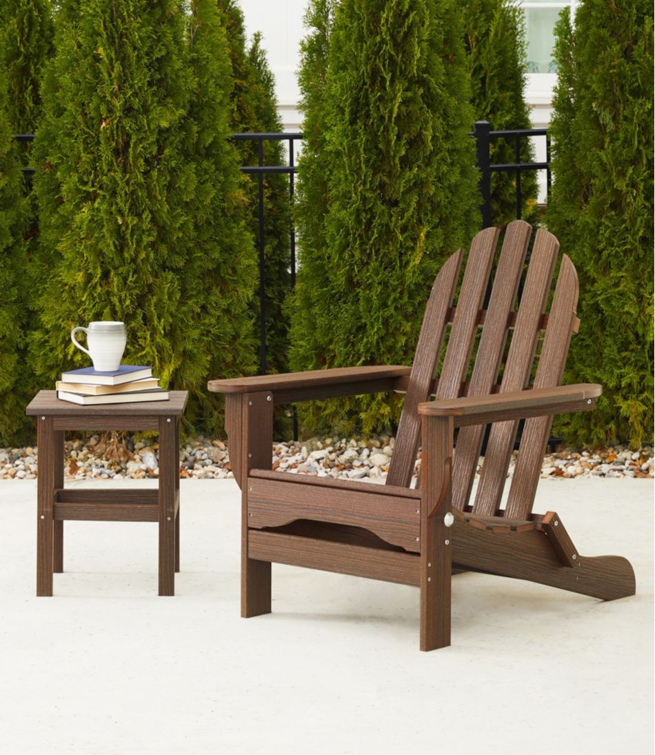 Recycled Poly Lumber Adirondack Chair, Classic