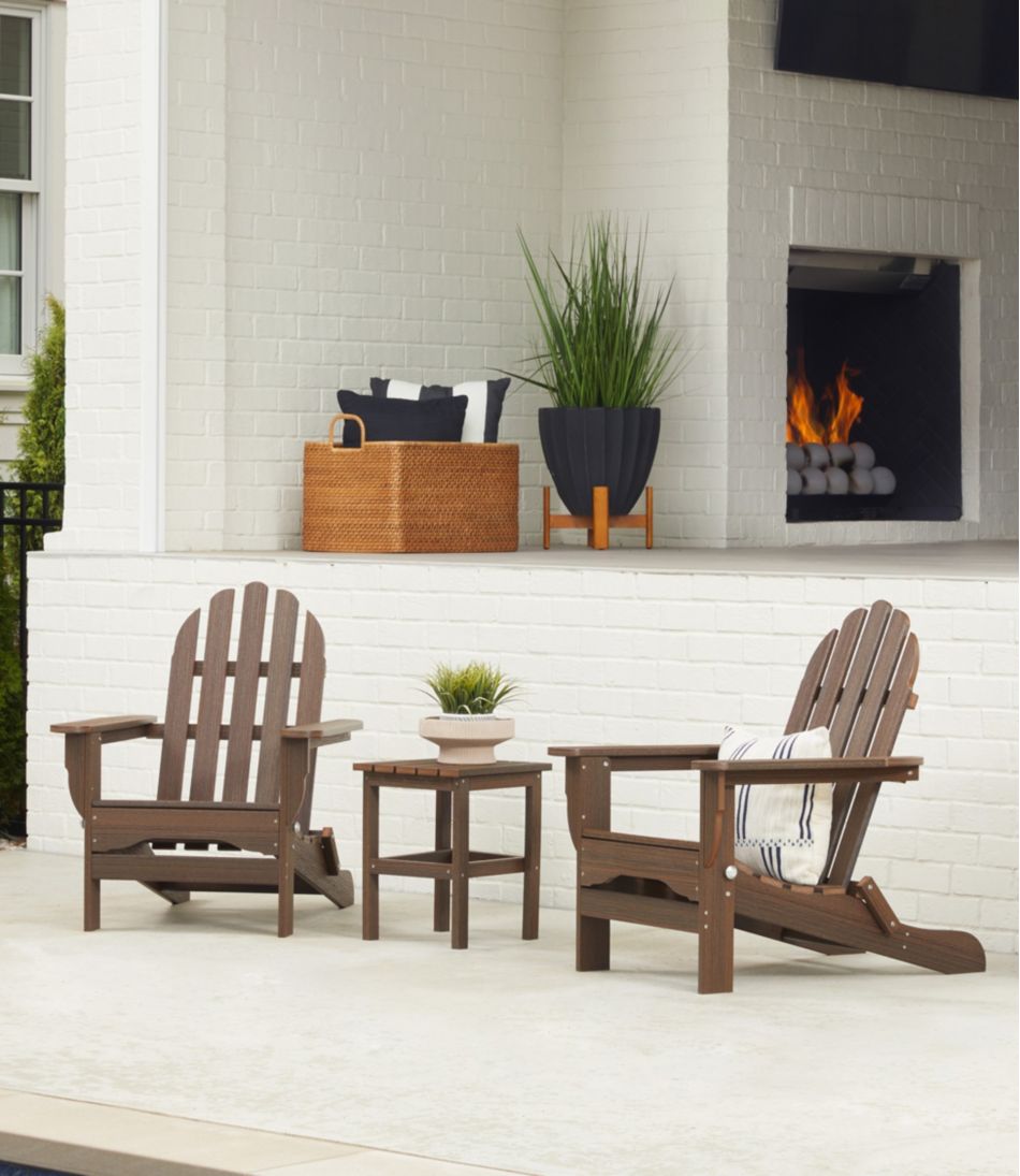 Recycled Poly Lumber Adirondack Chair, Classic
