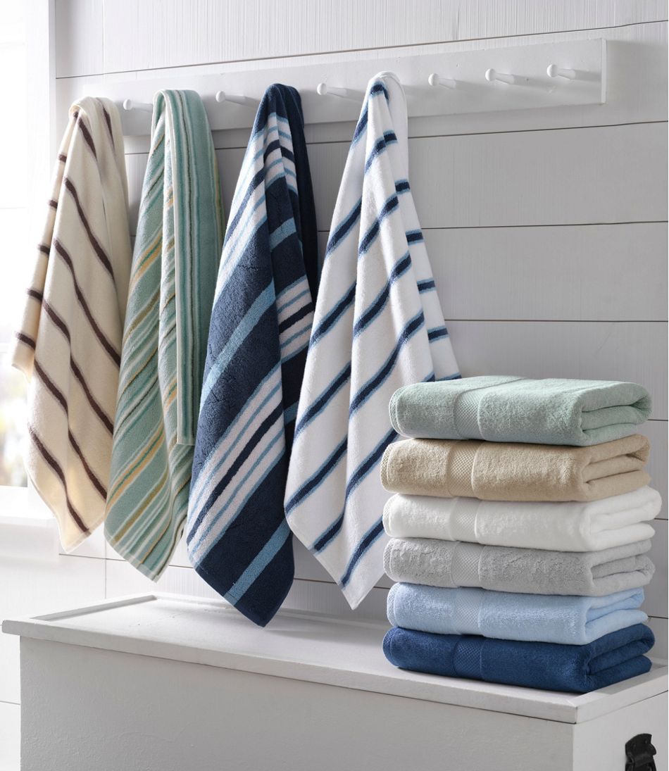 Premium Cotton Towels, Stripe