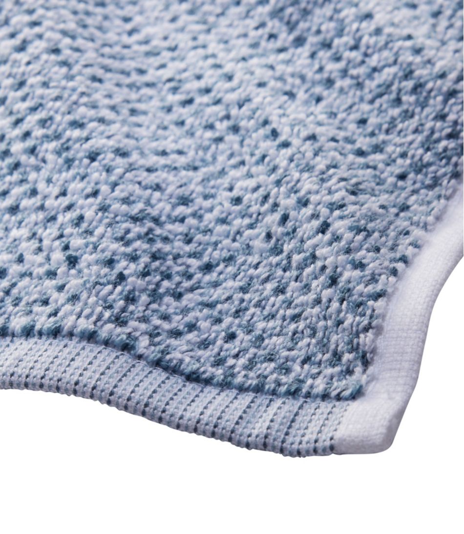 Organic Textured Cotton Towel Set, Marled