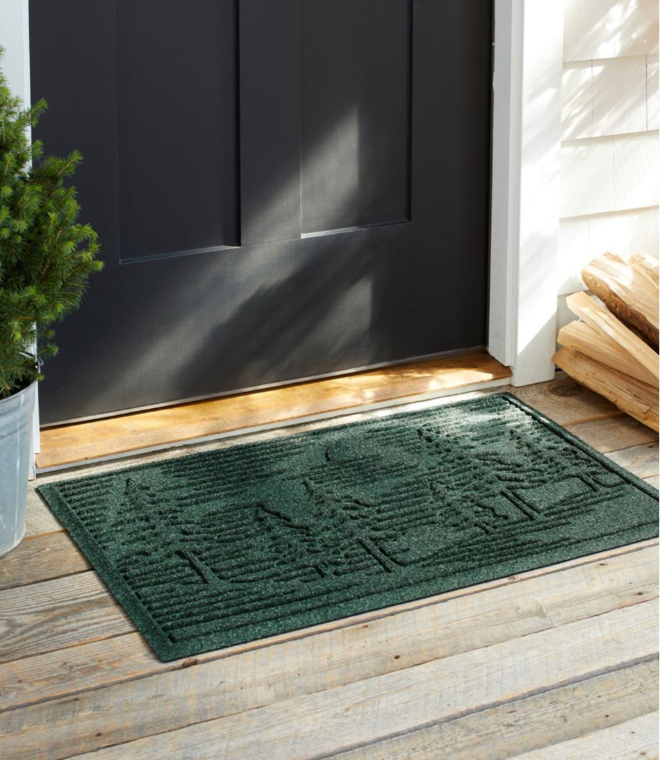Everyspace Recycled Waterhog Doormat, Pine Trees