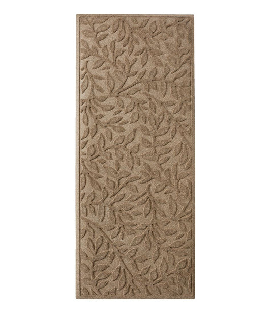 Heavyweight Recycled Waterhog Mat Runner, Woodland Leaf