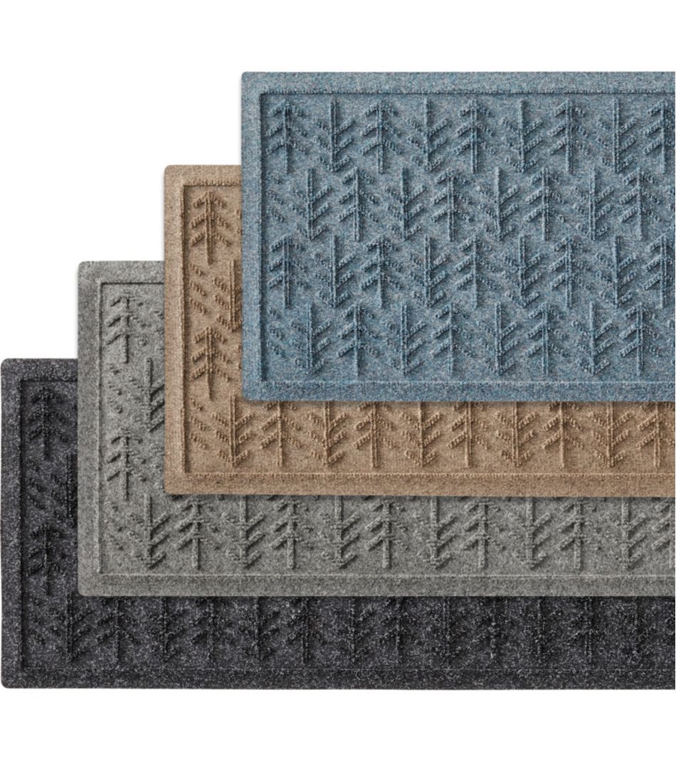 Everyspace Recycled Waterhog Boot Mat, Trees