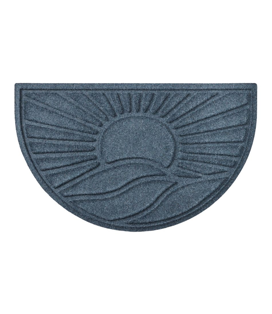Everyspace Recycled Waterhog Doormat, Half Round, Sunrise