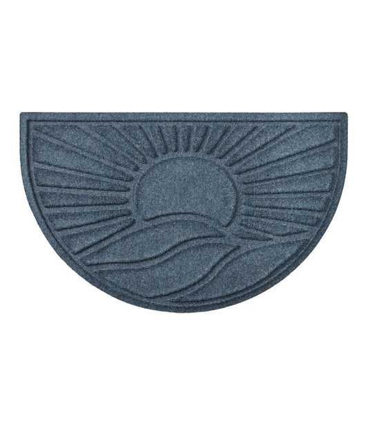 Everyspace Recycled Waterhog Doormat, Half Round, Sunrise