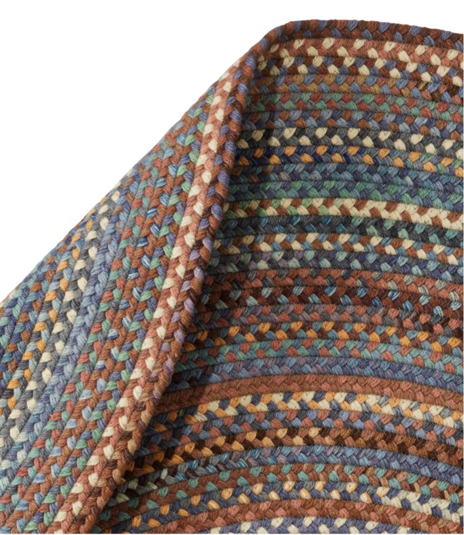 Braided Wool Rug, 6' Diam.