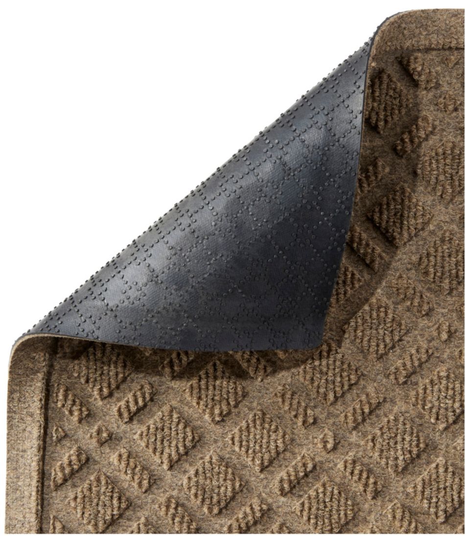 Heavyweight Recycled Waterhog Doormat, Plaid