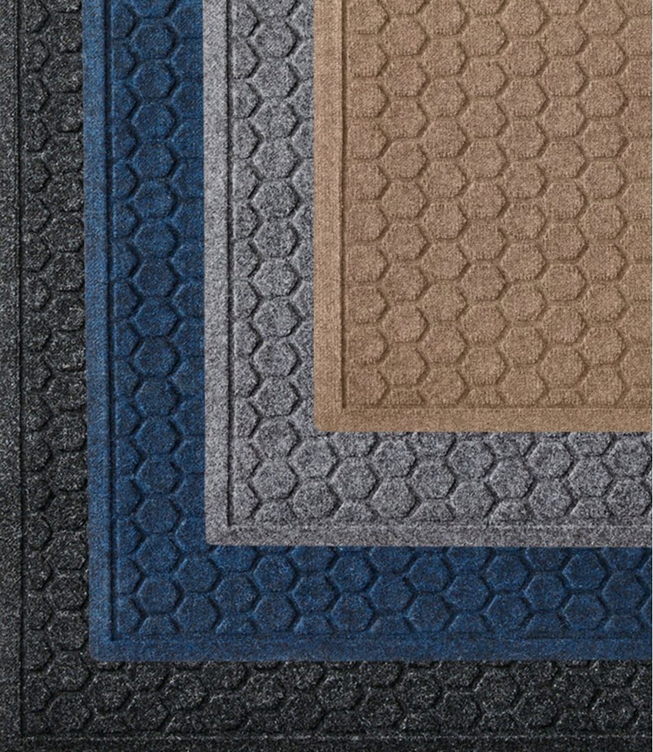 Washable Waterhog Mat, Stair Treads, Set of Four, Honeycomb