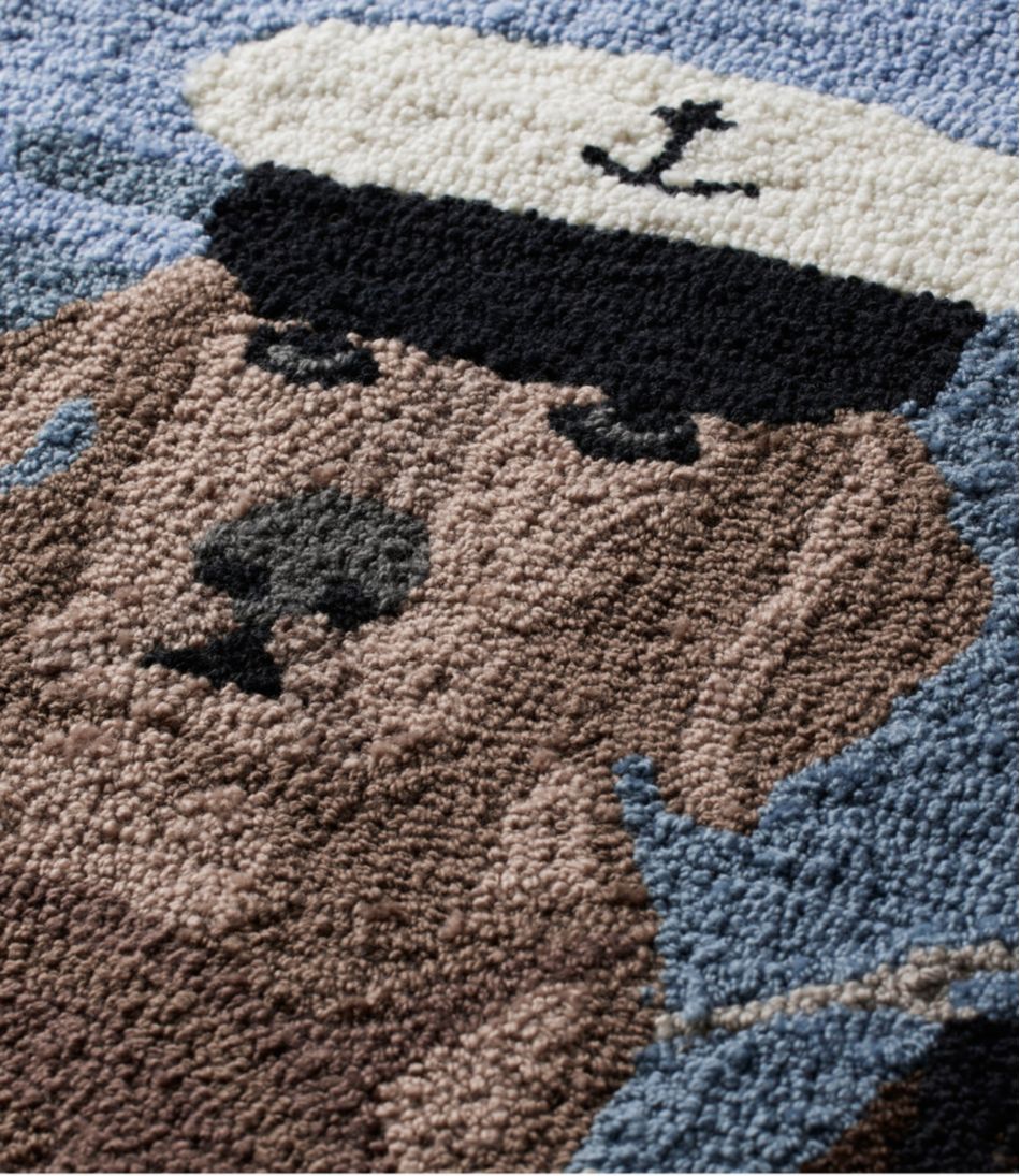 Indoor/Outdoor Vacationland Runner, Seaside Dogs