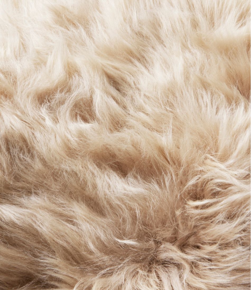 Sheepskin Throw Pillow, 20" x 20"